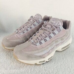 Nike Women Air Max 95 LX Particle Rose-White Size 9 Trainers AA1103-600 Sneakers